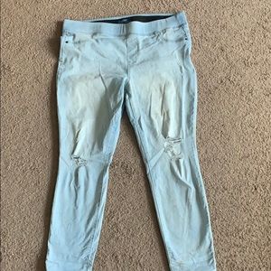 Old navy elastic band jeans